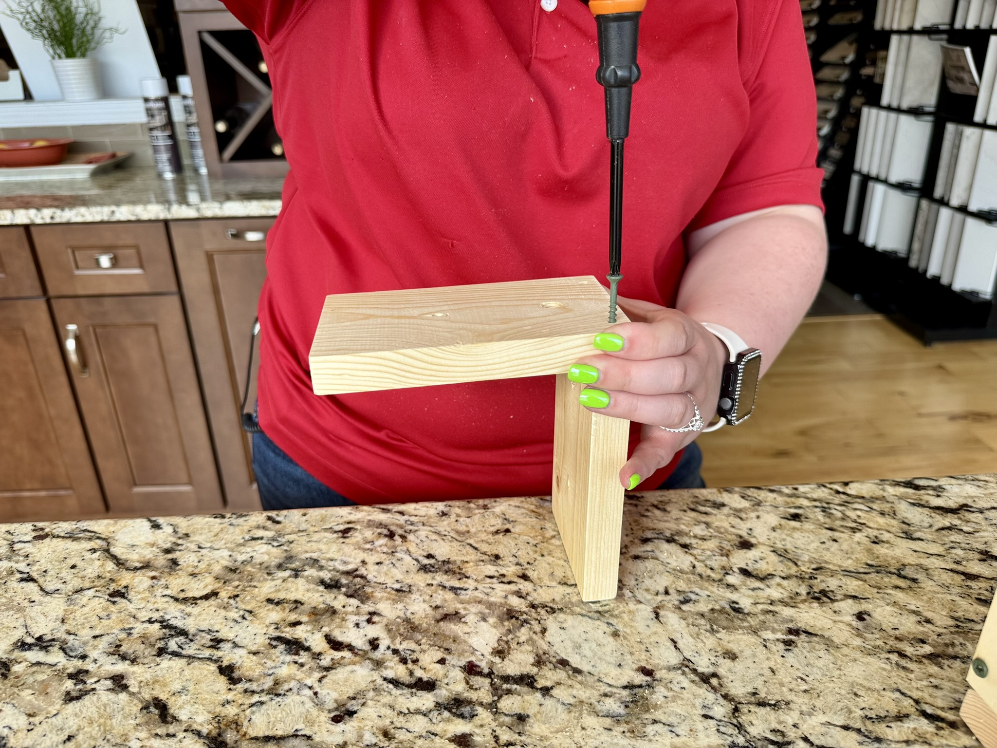 screw roof pieces